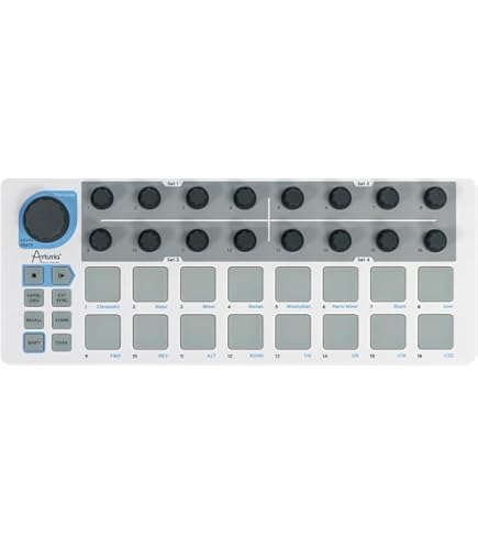 Amazon.com: Korg nanoPAD2 Slim-Line USB MIDI Pads - White